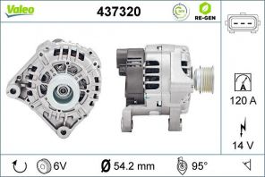Valeo 437320 - Alternátor -