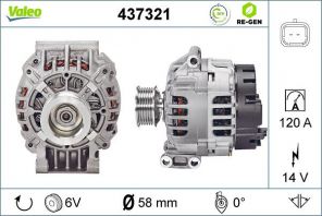 Valeo 437321 - Alternátor -