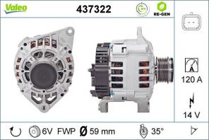 Valeo 437322 - Alternátor -