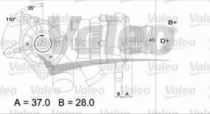 Valeo 437331 - Alternátor -