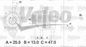Valeo 437337 - Alternátor -