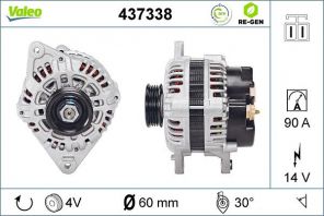 Valeo 437338 - Alternátor -