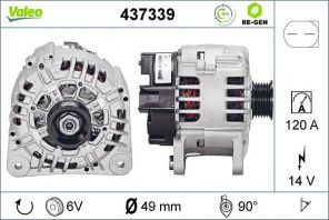 Valeo 437339 - Alternátor -