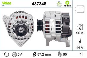 Valeo 437348 - Alternátor -