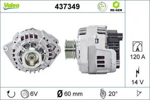 Valeo 437349 - Alternátor -