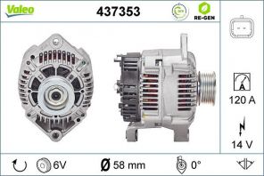Valeo 437353 - Alternátor -