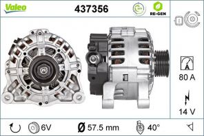 Valeo 437356 - Alternátor -