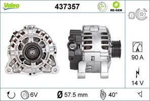 Valeo 437357 - Alternátor -