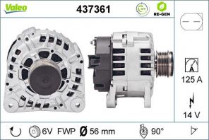 Valeo 437361 - Alternátor -