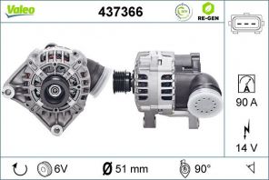 Valeo 437366 - Alternátor -
