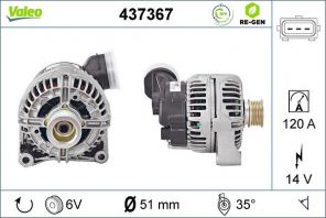 Valeo 437367 - Alternátor -