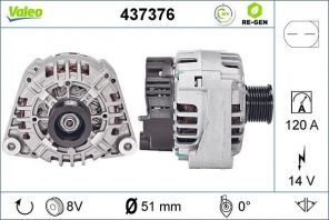 Valeo 437376 - Alternátor -