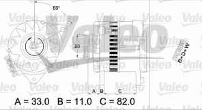 Valeo 437378 - Alternátor -