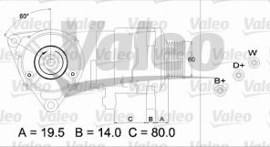 Valeo 437385 - Alternátor -