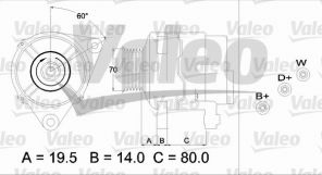Valeo 437391 - Alternátor -