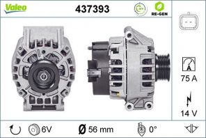 Valeo 437393 - Alternátor -