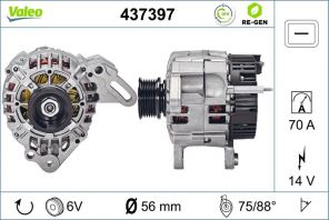Valeo 437397 - Alternátor -