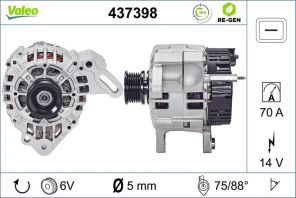 Valeo 437398 - Alternátor -