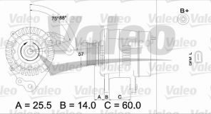 Valeo 437402 - Alternátor -