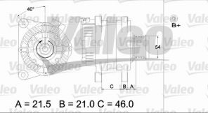 Valeo 437407 - Alternátor -