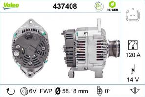 Valeo 437408 - Alternátor -