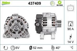 Valeo 437409 - Alternátor -