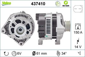 Valeo 437410 - Alternátor -