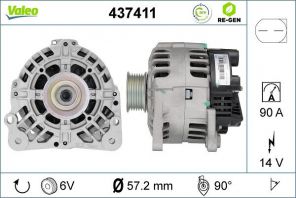 Valeo 437411 - Alternátor -