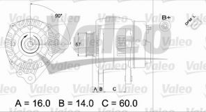 Valeo 437412 - Alternátor -