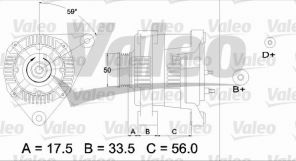Valeo 437413 - Alternátor -