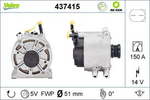 Valeo 437415 - Alternátor -