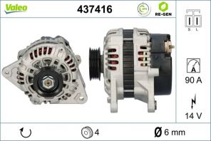 Valeo 437416 - Alternátor -
