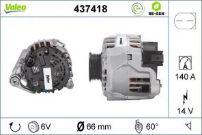 Valeo 437418 - Alternátor -