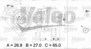Valeo 437428 - Alternátor -