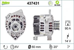 Valeo 437431 - Alternátor -