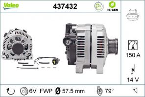 Valeo 437432 - Alternátor -