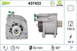 Valeo 437433 - Alternátor -