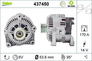 Valeo 437450 - Alternátor -