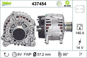 Valeo 437454 - Alternátor -