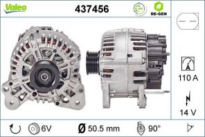 Valeo 437456 - Alternátor -