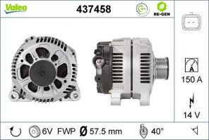Valeo 437458 - Alternátor -