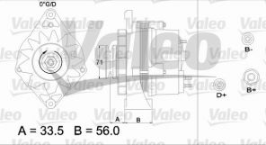 Valeo 437459 - Alternátor -