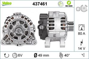 Valeo 437461 - Alternátor -