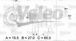 Valeo 437462 - Alternátor -