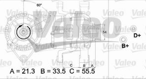 Valeo 437466 - Alternátor -