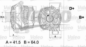 Valeo 437475 - Alternátor -