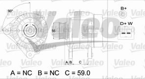 Valeo 437494 - Alternátor -