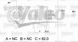 Valeo 437495 - Alternátor -