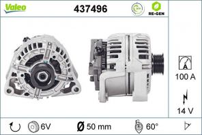 Valeo 437496 - Alternátor -