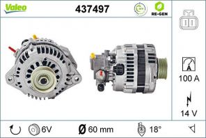 Valeo 437497 - Alternátor -